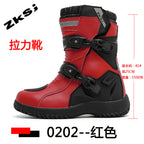 Cross-Border Motorcycle Riding Shoes, Rally Boots, Anti-Fall, Breathable, Anti-Fall Rider Equipment, Road Racing Shoes, Parkour Shoes, All Seasons