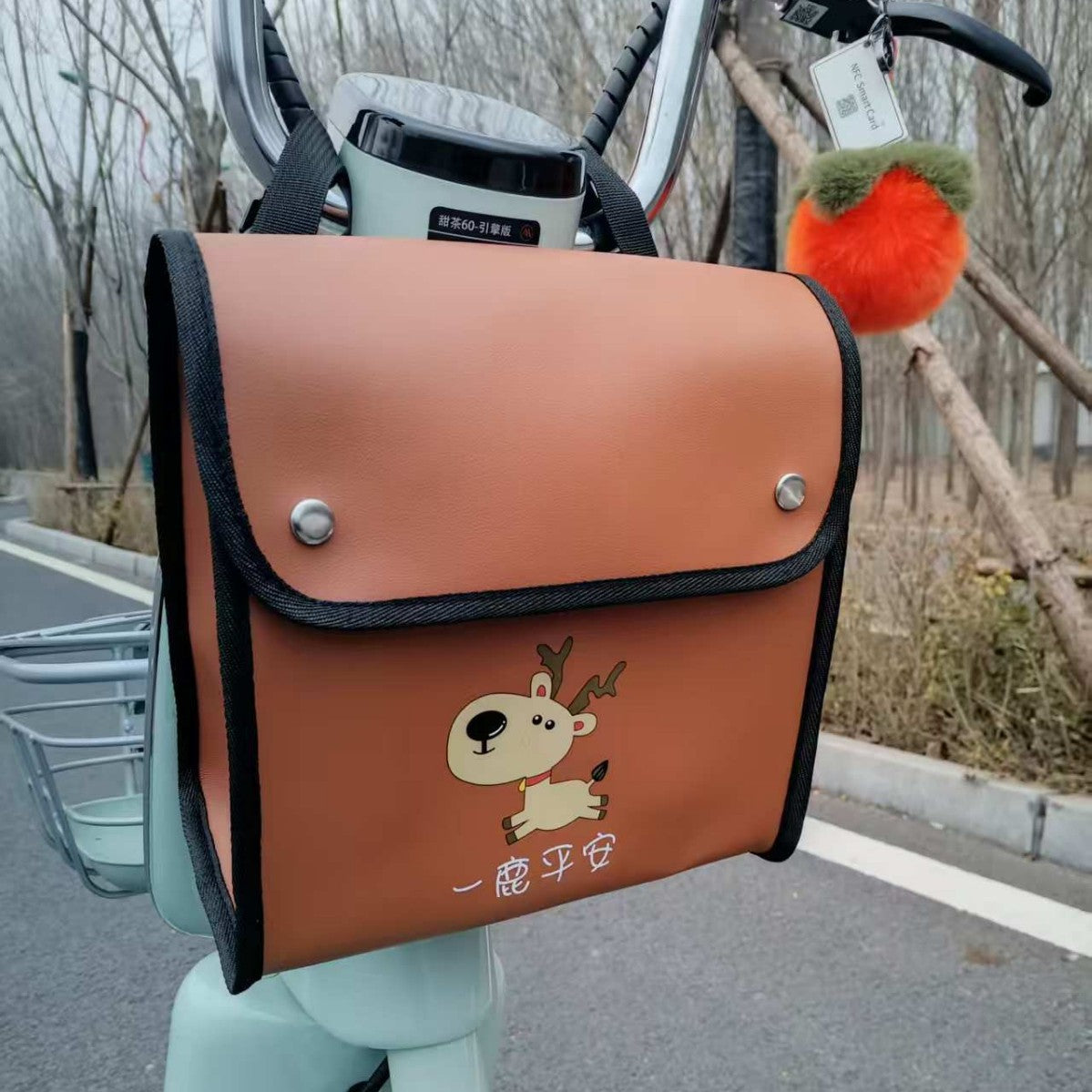 Electric Scooter Hanging Bag for Storing Phone and Charger, Dedicated for Bicycle Riding Phone Charging
