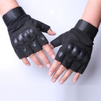 Tactical Gloves for Men, Sports Outdoor Mountaineering Combat Protection, Military Training, Wear-Resistant Cycling Gloves, Half-Finger Cross-Border