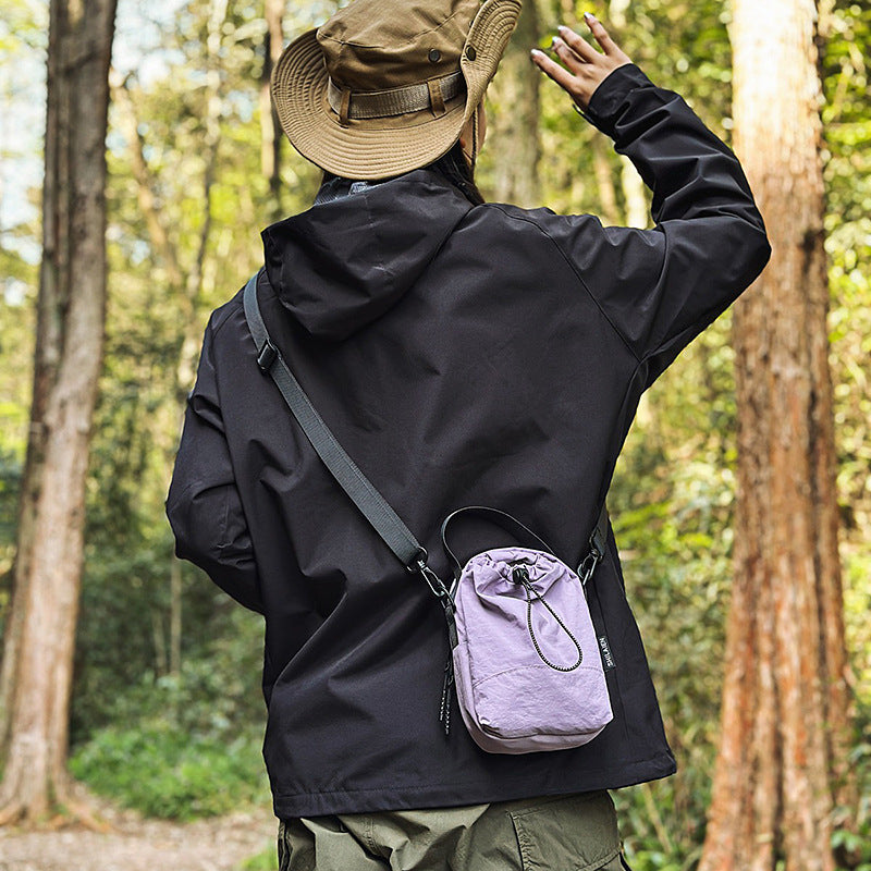 Outdoor Hiking Portable Water Bottle Bag, Shoulder Bag, Crossbody Small Bag, Sports Mobile Phone Bag, Multifunctional Carry-On Bag