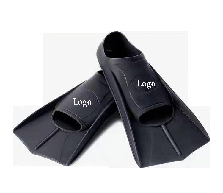 Swimming Fins for Men and Women Freestyle Breaststroke Silicone Short Fins for Adults and Kidsren Professional Lightweight Diving Training Feet