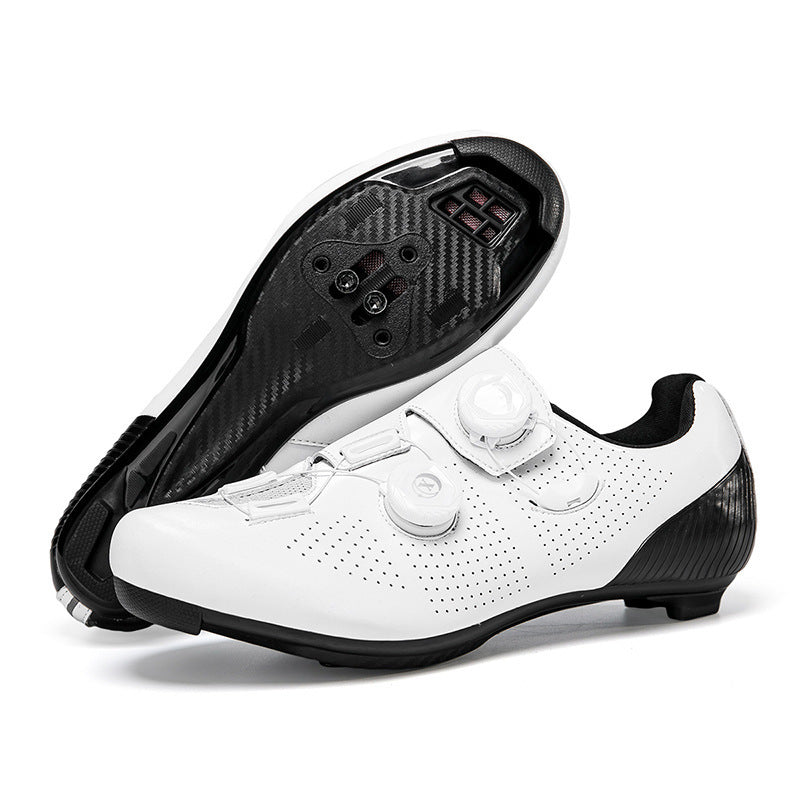 Cross-border New Road Car Lock Shoes Hard Bottom Bike Shoes suit Breathable Lockless Cycling Shoes Men's Mountain Bicycle Shoes