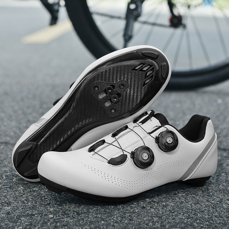 Factory direct road car lock shoes suit autumn new lock-free cycling shoes power hard-soled bicycle shoes mountain bike