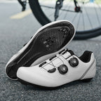 Factory direct road car lock shoes suit autumn new lock-free cycling shoes power hard-soled bicycle shoes mountain bike
