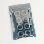 Double row skate wheels 608RS bearing silent skateboard roller skates universal chrome steel high speed color roller