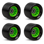 6242 double-row roller skates car wheel four-wheel skates high hardness speed pulley roller skates PU non-flash wheels