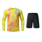 2025 New Football Game Goalkeeper Uniform Cross-Border Foreign Trade Ready-Made Camouflage Children's Men's and Women's
