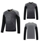 2025 Football Goalkeeper suit Long Sleeve Competition Training Team Uniform Breathable Children's Cross-border Foreign Trade Jersey Printable