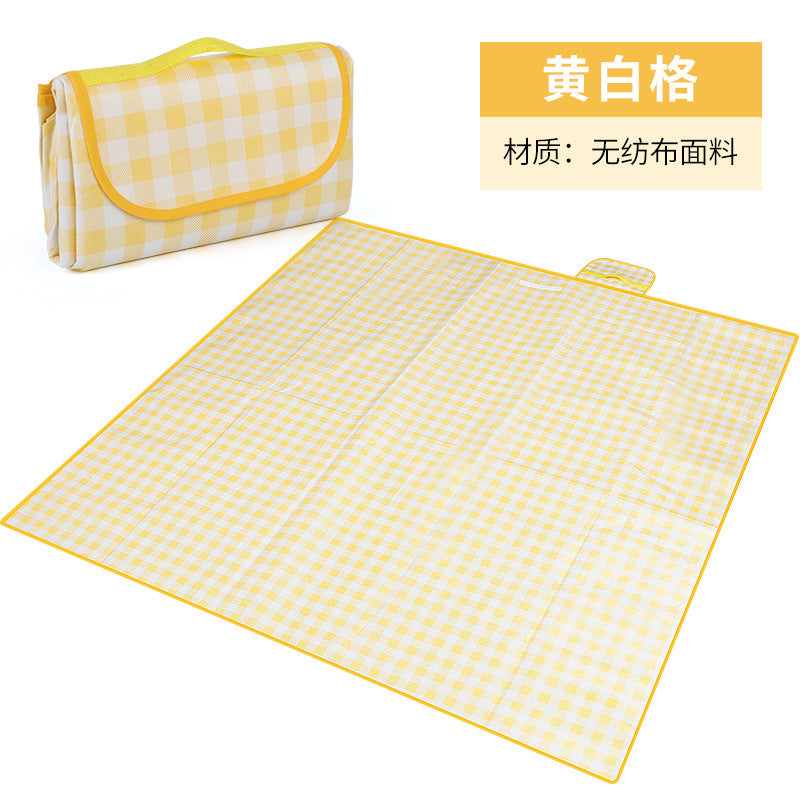 Thickened Picnic Mat Outdoor Camping Picnic Equipment Waterproof Portable Spring outing Foldable Picnic Cloth Thickened Moisture-proof Mat