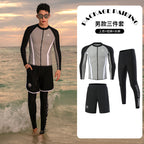 Diving suit women's new couple anti-DDoS swimsuit split long-sleeved trousers quick-drying surfing snorkeling suit jellyfish suit men