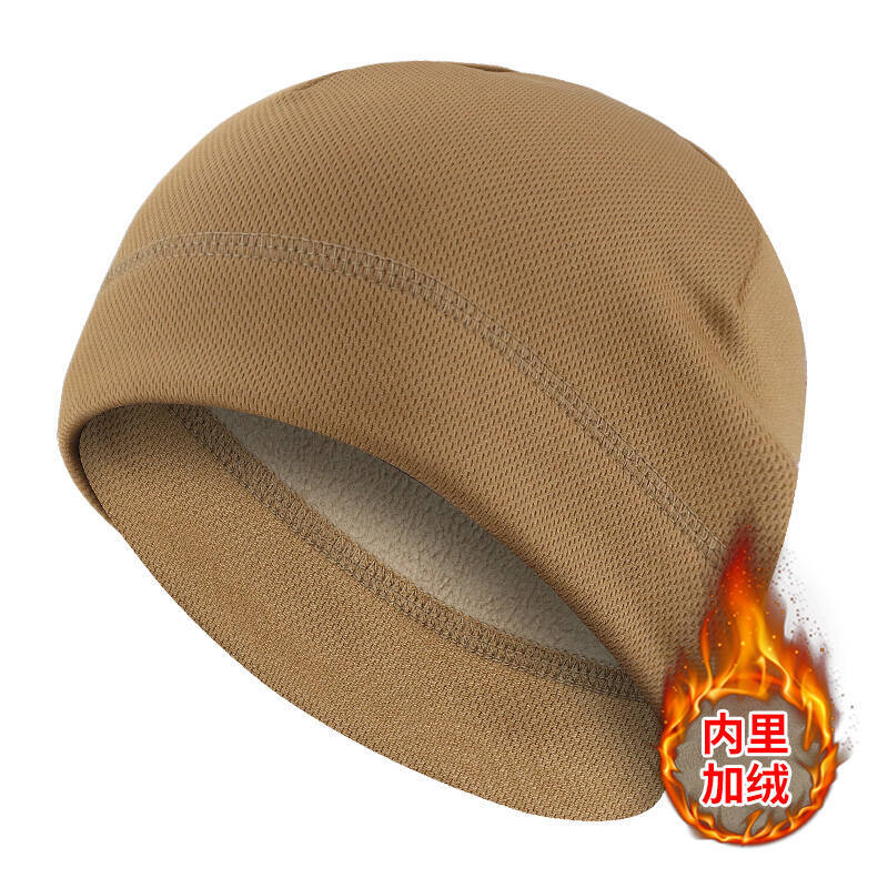 Winter Warm Hat Thickened Hood Outdoor Cycling Windproof Mask Camouflage Men's Cold-Proof Hat Helmet Polar Fleece Warm