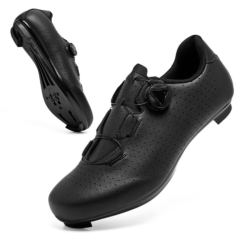 Cross-border supply of luminous color cycling shoes mountain road dual-use bicycle lock shoes professional mountain bike riding