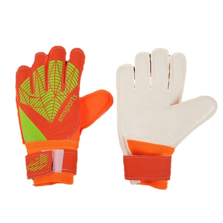 Cross-Border Football Goalkeeper Gloves with Thickened Silicone Anti-Slip Latex, Specifically for Adult Goalkeepers