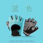 Fitness Gloves Half-Finger Men's and Women's Breathable Mesh Gym Sports Yoga Non-Slip Anti-Callousing Cycling Sports Gloves