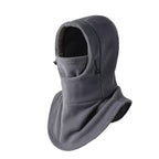 Double-Button Warm Windproof Face Mask Winter Cold-Proof and Frost-Proof Headgear Face Protection Skiing Cycling Neck Warmer Fleece-Lined Thickened for Warmth