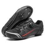 2023 Cross-border New Road Self-locking Riding Shoes Hard Sole Mountain Bike Shoes Power Bicycle Lock Shoes Men's Riding