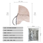 Cross-border Autumn and Winter Outdoor Riding Mask Sports Windproof Cold-proof Warm Hat Scarf Double-sided Arctic Fleece Headgear Face Protection