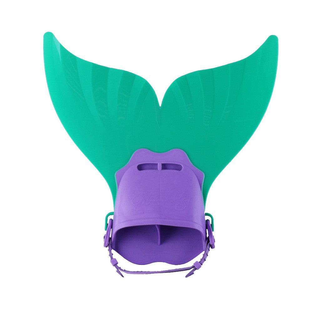 Factory direct supply Net Red new single flippers adult children flippers mermaid conjoined flippers swimming equipment