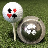 Golf ball scribing ball painting stainless steel variety of choice DIY tool 80 patterns optional