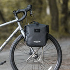 Rhinowalk Long-Distance Cycling Fully Waterproof Camel Bag Bicycle Front and Rear Rack Pannier Bag 4 Sizes