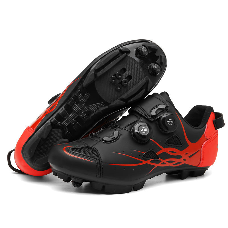 New Style Cycling Shoes with Lock Spring and Summer Lock Shoes for Men and Women Road Bike Booster Shoes Hard Sole Mountain Bike sneaker
