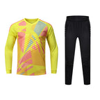 2025 New Football Game Goalkeeper Uniform Cross-Border Foreign Trade Ready-Made Camouflage Children's Men's and Women's