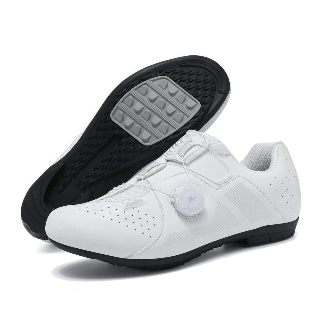 Cross-border foreign trade bicycle shoes cycling shoes men and women road bike lock shoes mountain bike breathable hard bottom wholesale