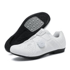 Cross-border foreign trade bicycle shoes cycling shoes men and women road bike lock shoes mountain bike breathable hard bottom wholesale