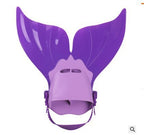 Factory direct supply Net Red new single flippers adult children flippers mermaid conjoined flippers swimming equipment