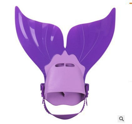 Factory direct supply Net Red new single flippers adult children flippers mermaid conjoined flippers swimming equipment