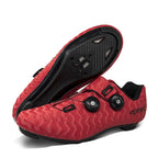 Factory direct road race outdoor cycling shoes double rotating buckle plus size foreign trade lock cycling shoes