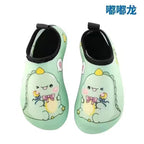 Cartoon Children's Beach Shoes Hard Sole Wading Shoes Diving Equipment Snorkeling Shoes and Socks Barefoot Swimming Shoes Diving Socks Quick-drying