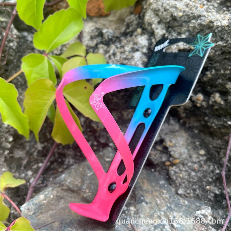 Wholesale Supacaz chrysanthemum road bike mountain bike aluminum alloy water bottle holder colorful gradient