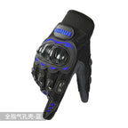 Motorcycle Riding Gloves for Men and Women, All-Season Motorcycle Off-Road Hard-Shell Anti-Fall and Anti-Slip Half-Finger Tactical Gloves