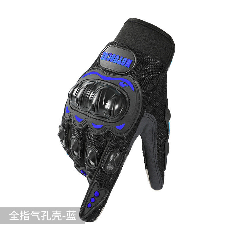 Motorcycle Riding Gloves for Men and Women, All-Season Motorcycle Off-Road Hard-Shell Anti-Fall and Anti-Slip Half-Finger Tactical Gloves