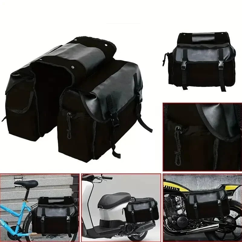 Amazon Aliexpress Upgraded Bicycle Rear Bag Mountain Bike Rear Rack Bag Cycling Rear Seat Bag