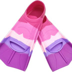 Swimming Fins for Men and Women Freestyle Breaststroke Silicone Short Fins for Adults and Kidsren Professional Lightweight Diving Training Feet