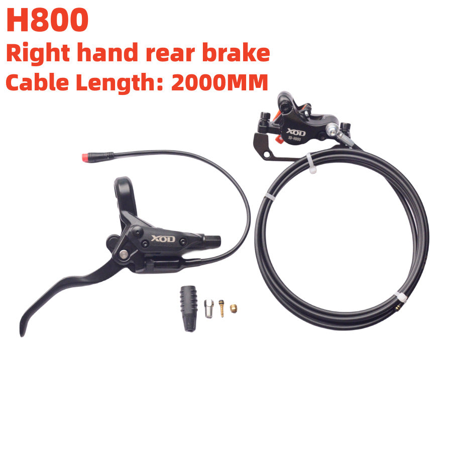 XOD electric bicycle scooter oil brake waterproof 2-core power-off brake disc brake XD-H800 / XD-H880