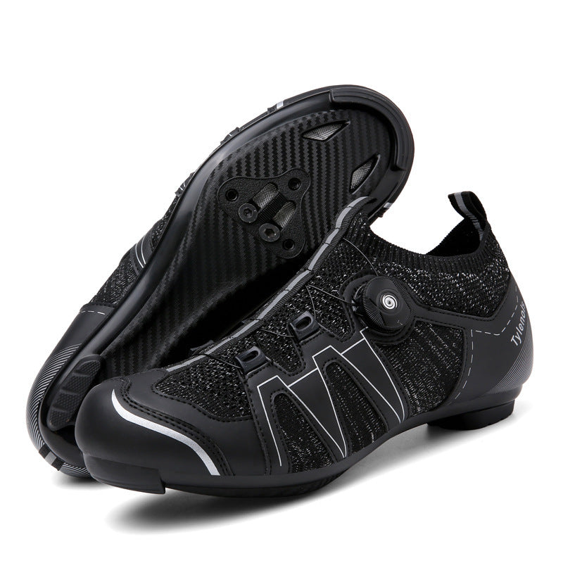 Cross-border plus size field mountain cycling shoes moped road lock shoes sports events bicycle high resistance lock shoes for men and women