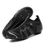 Cross-border plus size field mountain cycling shoes moped road lock shoes sports events bicycle high resistance lock shoes for men and women