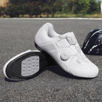 Cross-border foreign trade bicycle shoes cycling shoes men and women road bike lock shoes mountain bike breathable hard bottom wholesale