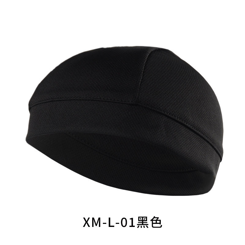 Summer Cycling Cap, Windproof and Sunproof Sports Hat, Head Cover, Bicycle and Motorcycle Liner, Breathable and Quick-Drying