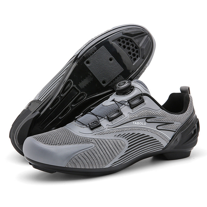 Cross-border trade breathable bicycle shoes cycling shoes men and women road bike lock shoes mountain bike booster shoes wholesale