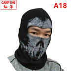 Cross-border manufacturers Halloween cs headgear call of duty personality ghost headgear windproof warm riding headgear mask