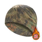 Winter Warm Hat Thickened Hood Outdoor Cycling Windproof Mask Camouflage Men's Cold-Proof Hat Helmet Polar Fleece Warm