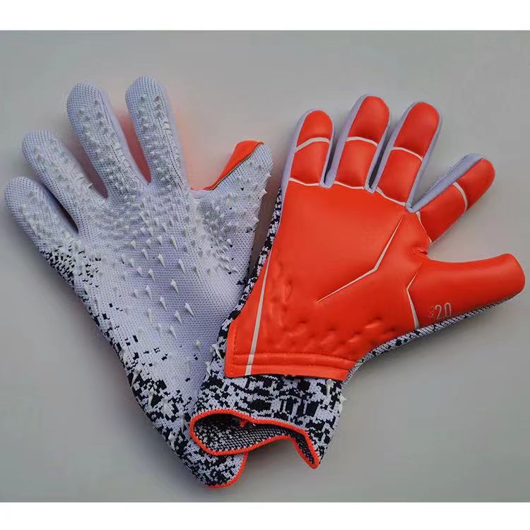 Goalkeeper Gloves Football Player Professional Gloves Children Adult Goalkeeper Gloves Wear-Resistant Non-Slip Breathable Wholesale