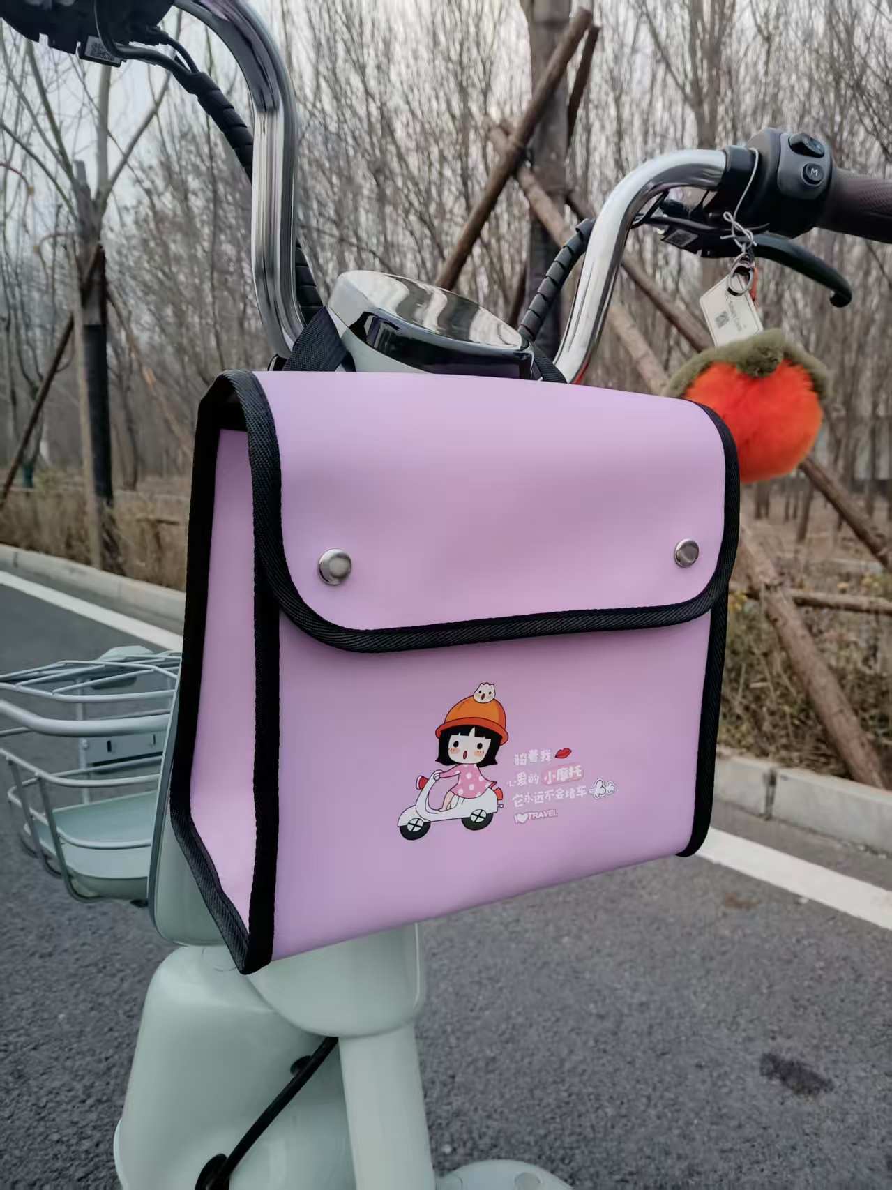 Electric Scooter Hanging Bag for Storing Phone and Charger, Dedicated for Bicycle Riding Phone Charging