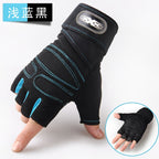 Fitness Gloves Half-Finger Men's and Women's Breathable Mesh Gym Sports Yoga Non-Slip Anti-Callousing Cycling Sports Gloves