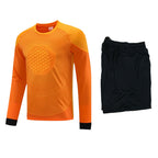 2025 Football Goalkeeper suit Long Sleeve Competition Training Team Uniform Breathable Children's Cross-border Foreign Trade Jersey Printable