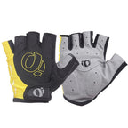 Wholesale one-word rice half-finger gloves bicycle road bike bicycle shockproof gloves cycling silicone short finger gloves